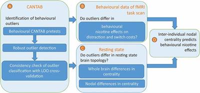 Healthy Subjects With Extreme Patterns of Performance Differ in Functional Network Topology and Benefits From Nicotine